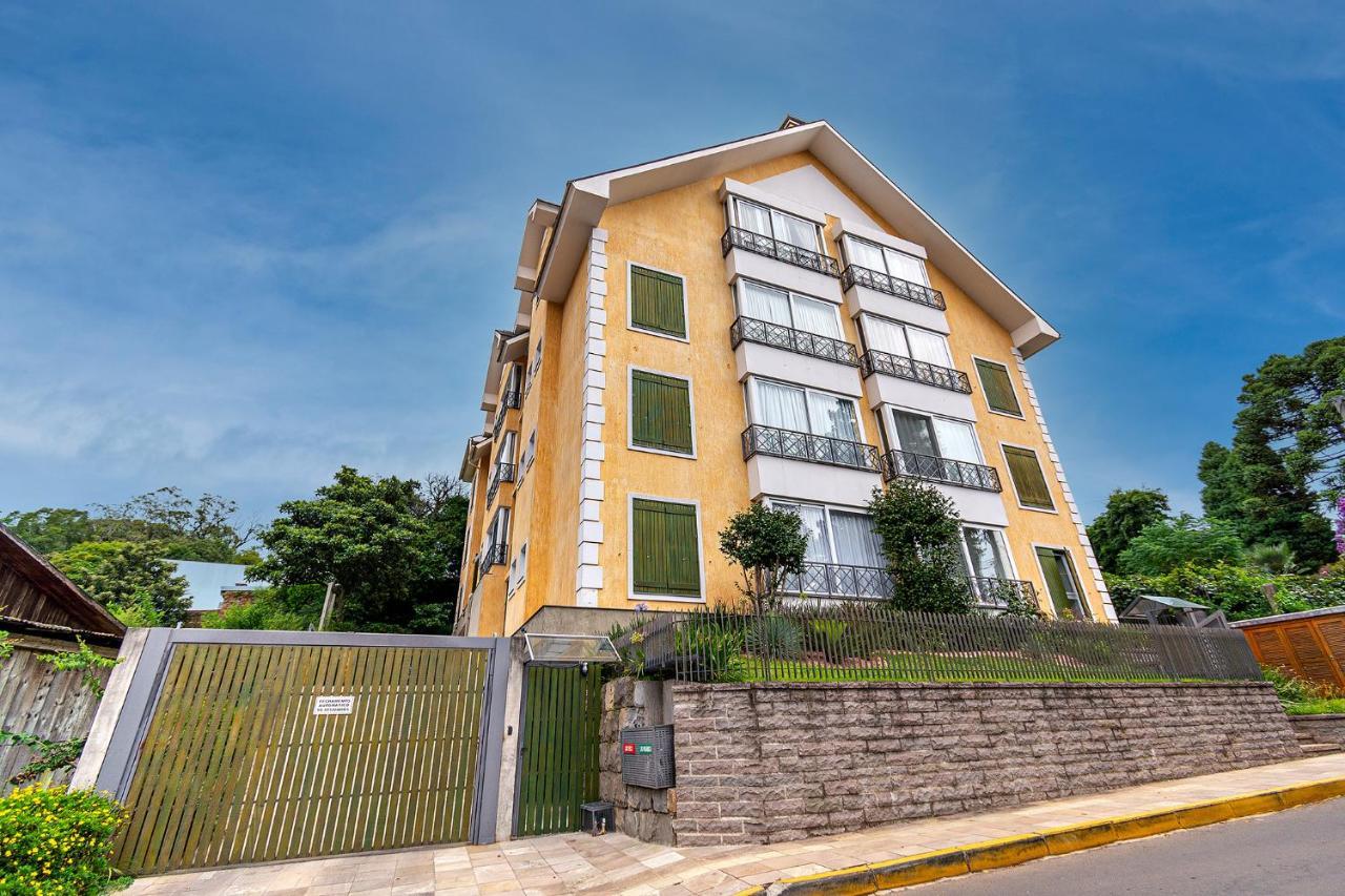 Rosa Apartamento Luxo No Centro Gramado Apartment Exterior foto